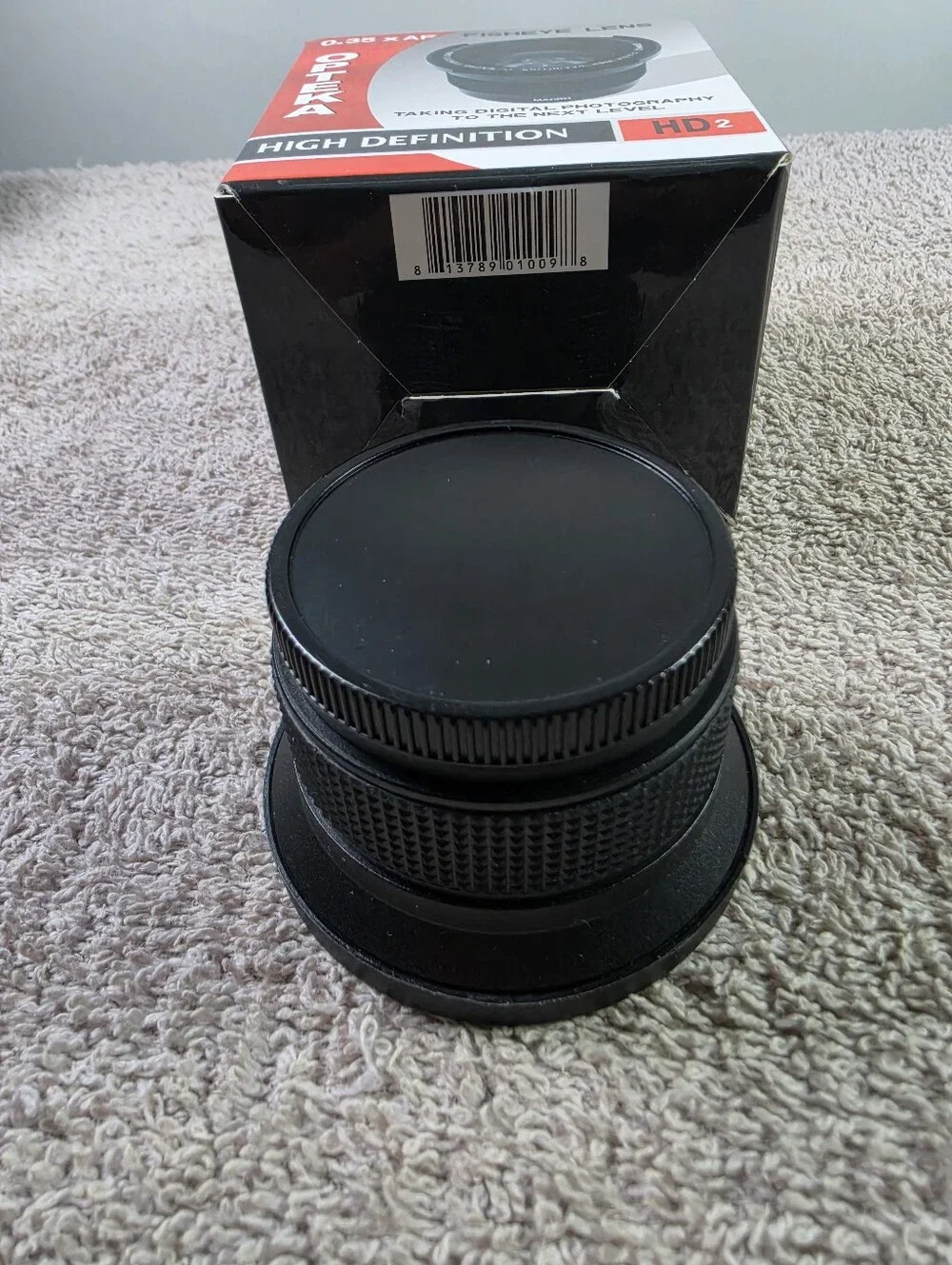 0.35x AF Fisheye Lens HD2 – Black